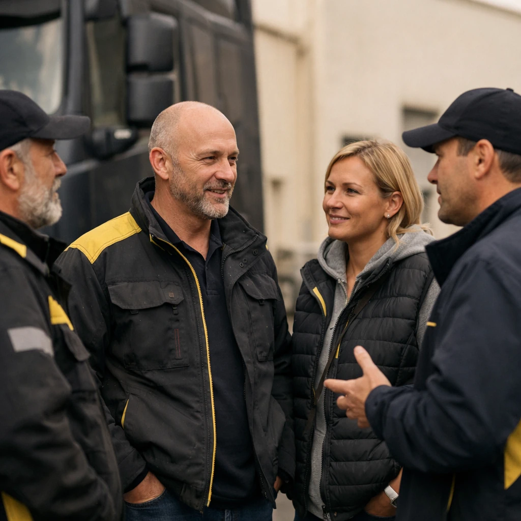 Domestic vehicle management – cooperation with carriers and drivers in national transport operations