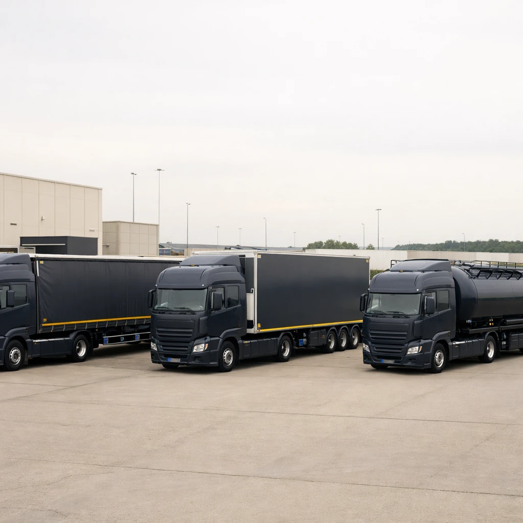 Domestic vehicle management – truck fleet used in national transport operations