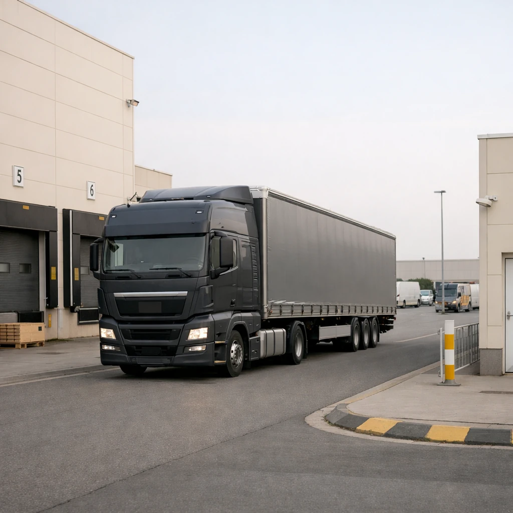 Careers in transport and logistics – truck driver during freight transport